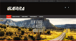Desktop Screenshot of guerraveiculos.com.br